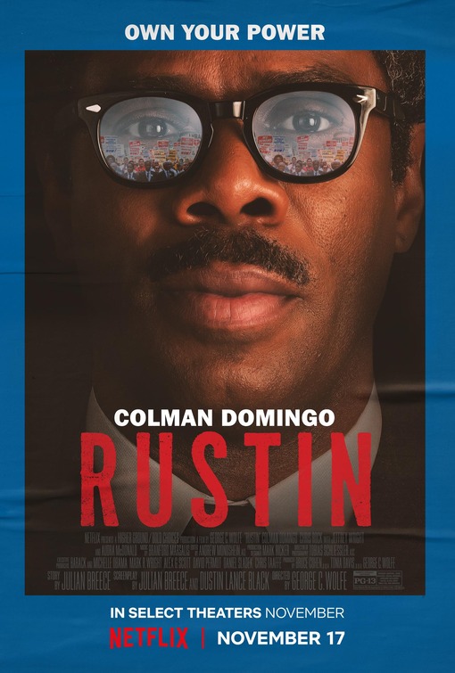 Rustin movie poster from Netflix