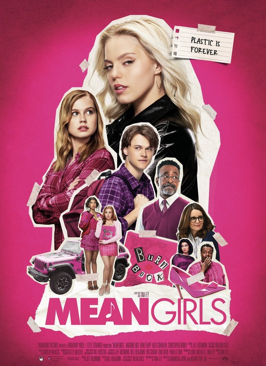 Mean Girls (2024) movie poster from Paramount Pictures