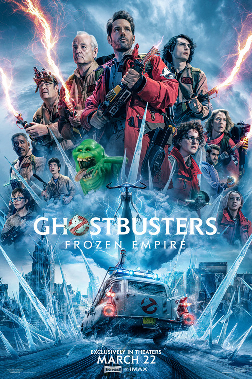 Ghostbusters: Frozen Empire movie poster from Sony Pictures
